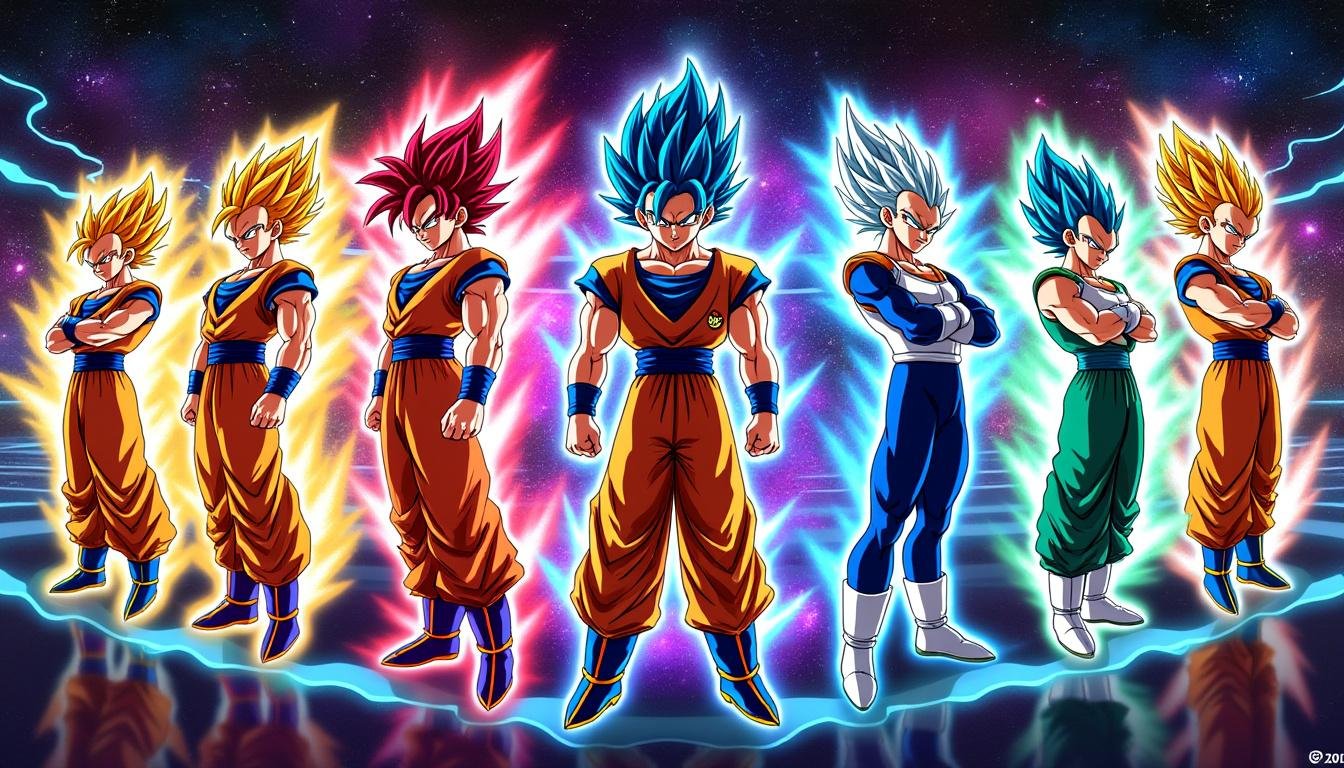 découvrez les différentes transformations dans dragon ball expliquées en détail, leur origine, leurs caractéristiques et leur évolution tout au long de la série.